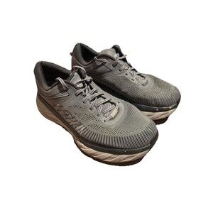 Hoka One One Bondi 7 Men's Size 11 4E X Wide Running Shoes Gray